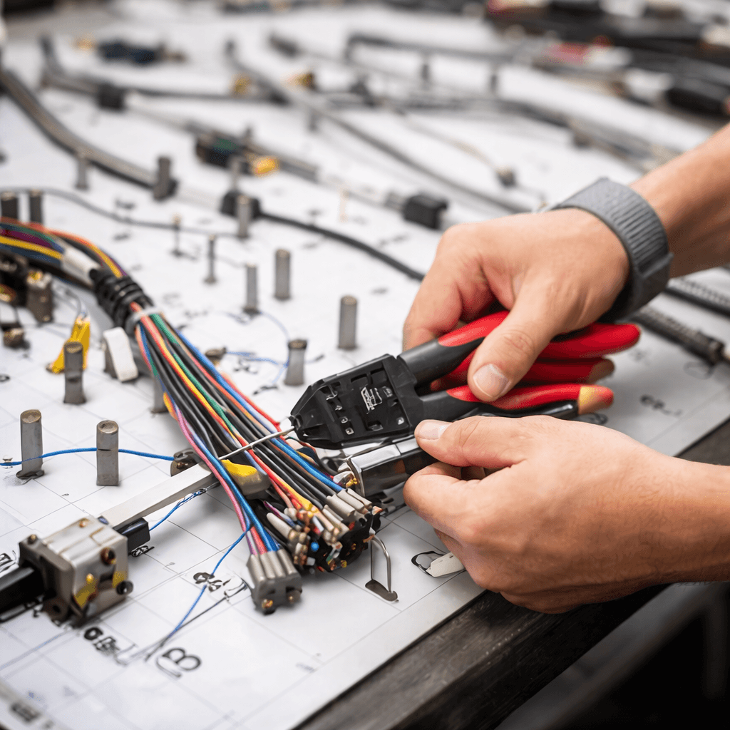 Expert wire crimping and assembly